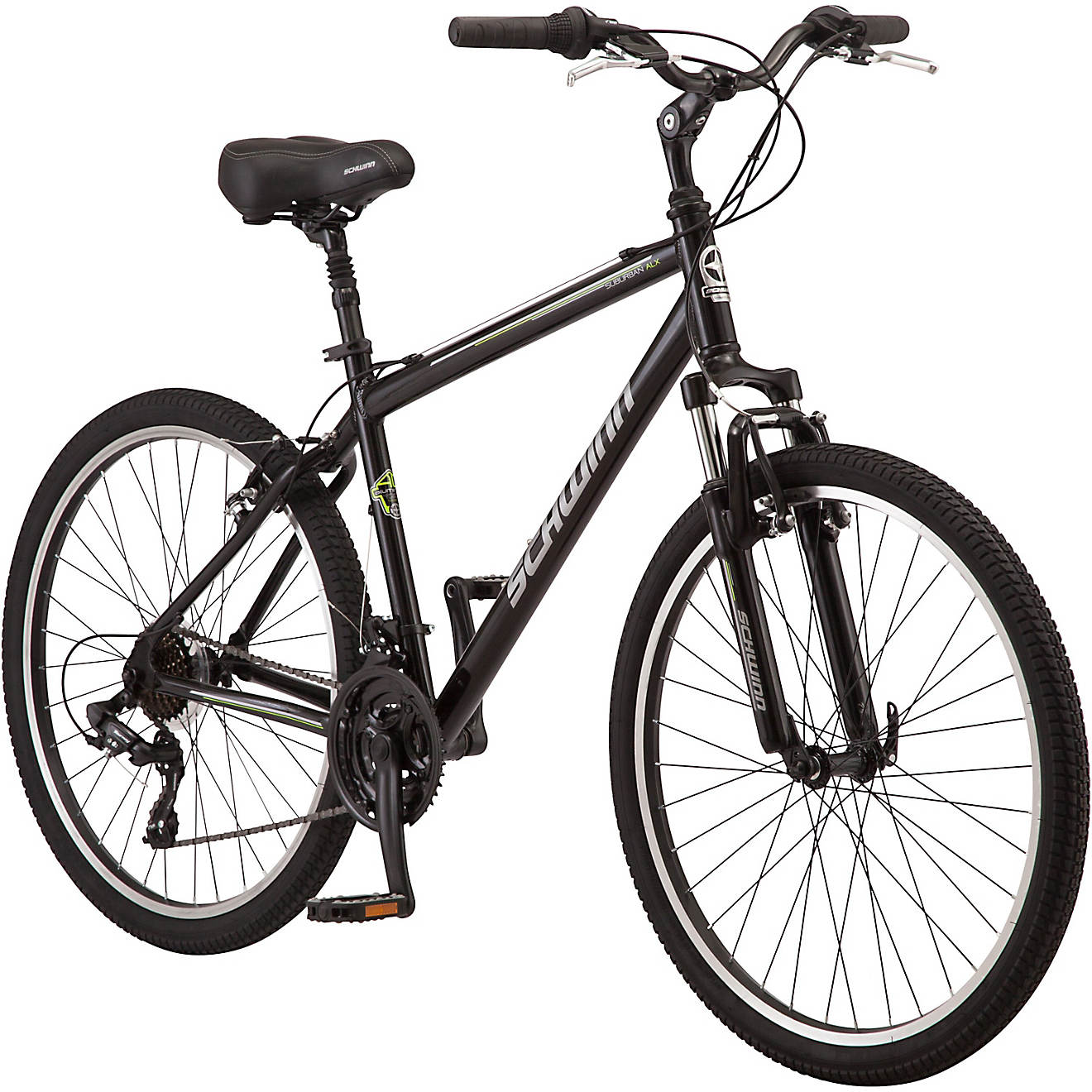 Schwinn Men s Suburban ALX 26 in 21 Speed Hybrid Bike Cycle Planet