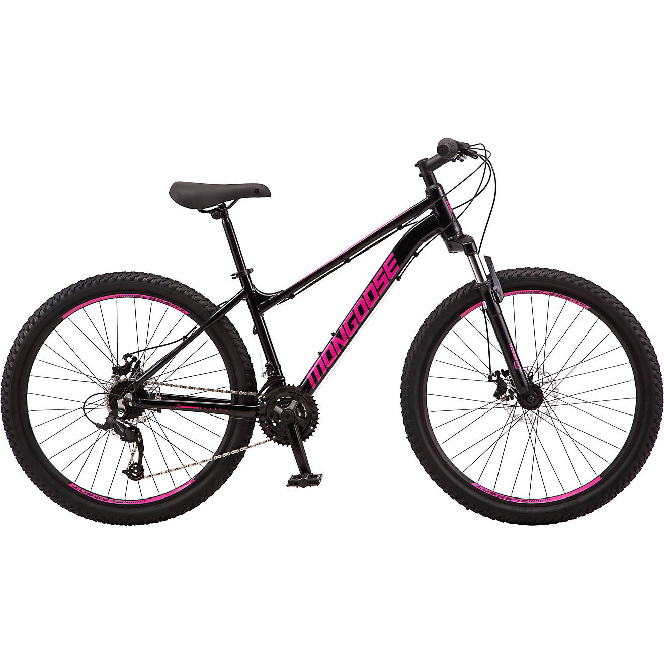 Mongoose Women s Spire 27.5 inch 21 Speed Mountain Bike Cycle Planet