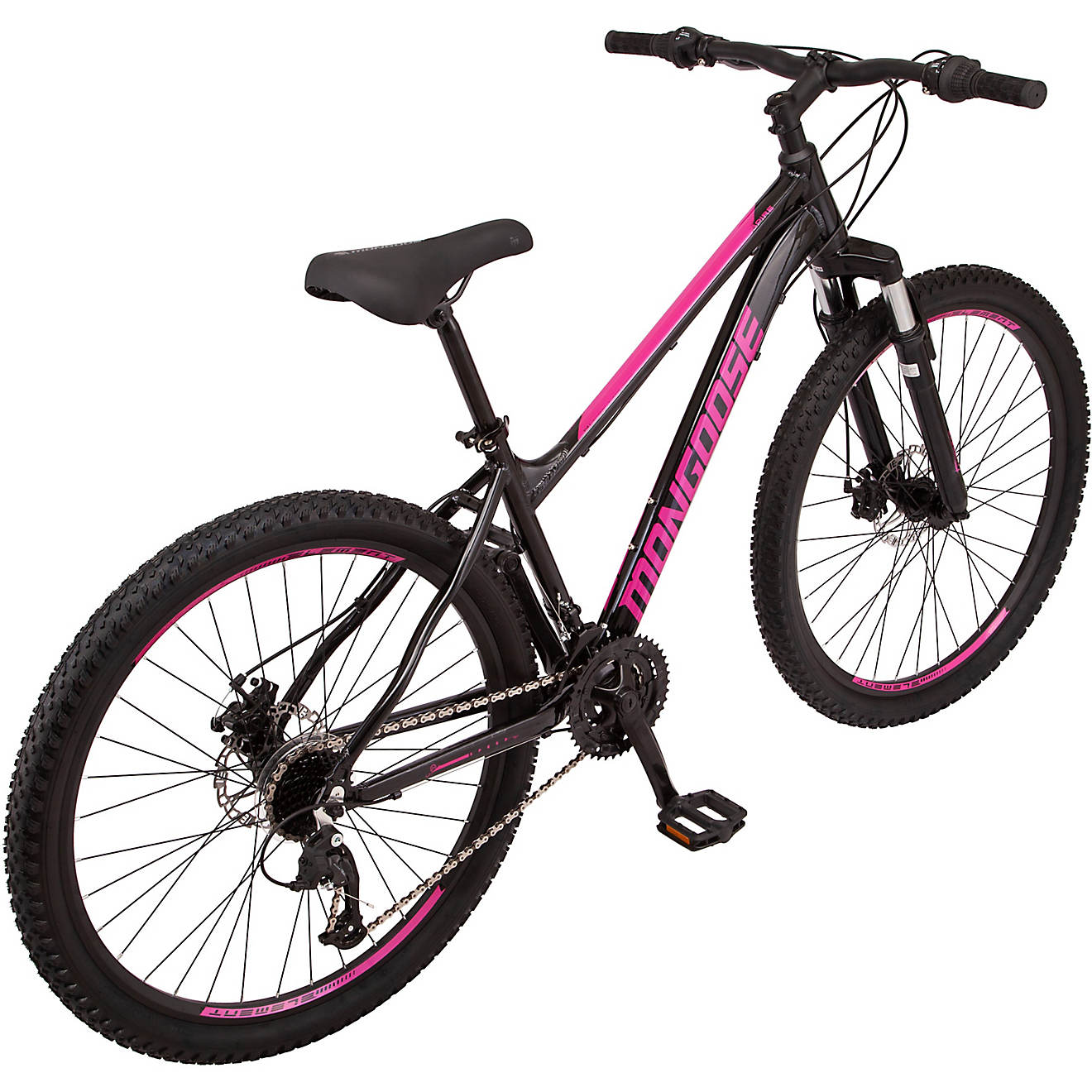 Mongoose Women s Spire 27.5 inch 21 Speed Mountain Bike Cycle Planet